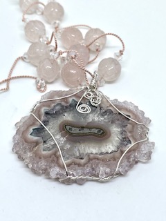 Necklace created by Cindy Koniushesky