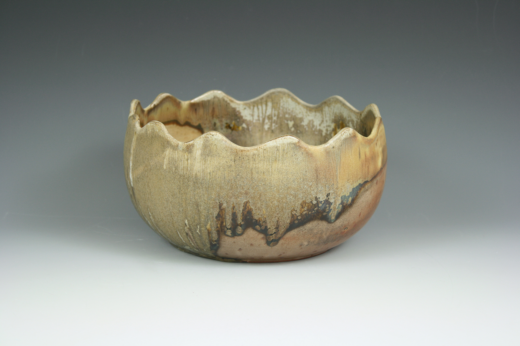 N. Pittman wood fired bowl
